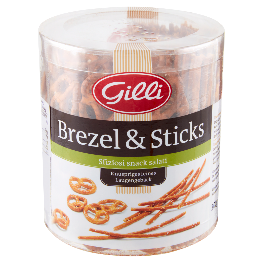 Gilli Brezel & Sticks Sfiziosi snack salati 300 g