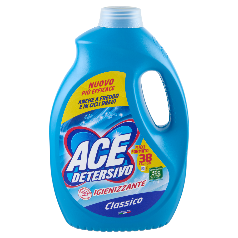Ace Detersivo Igienizzante Classico 38 Lavaggi 1900 ml
