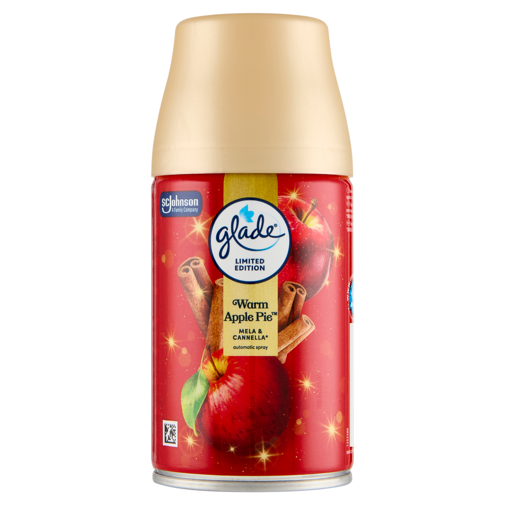 Glade Automatic Spray Ricarica, fragranza Warm Apple Pie 269 ml