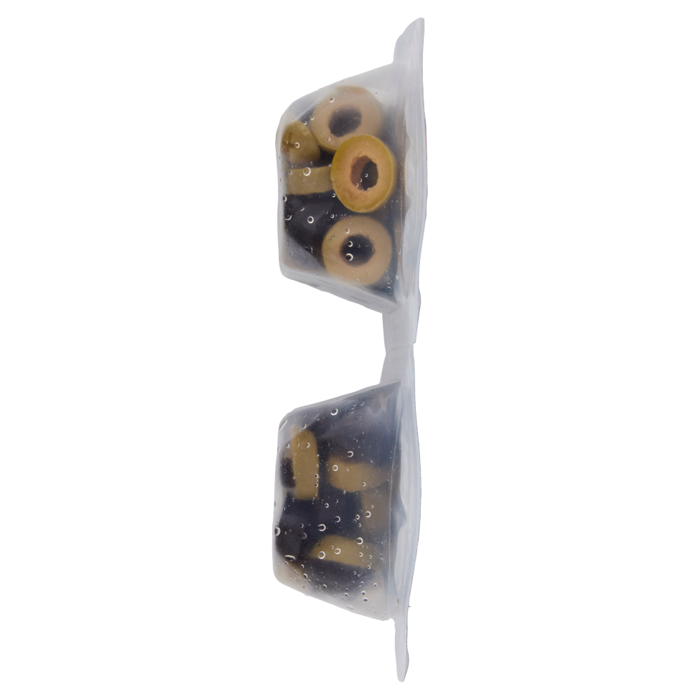 Polli Olive Verdi e Nere a Rondelle Gi&agrave; Sgocciolate 2 x 40 g