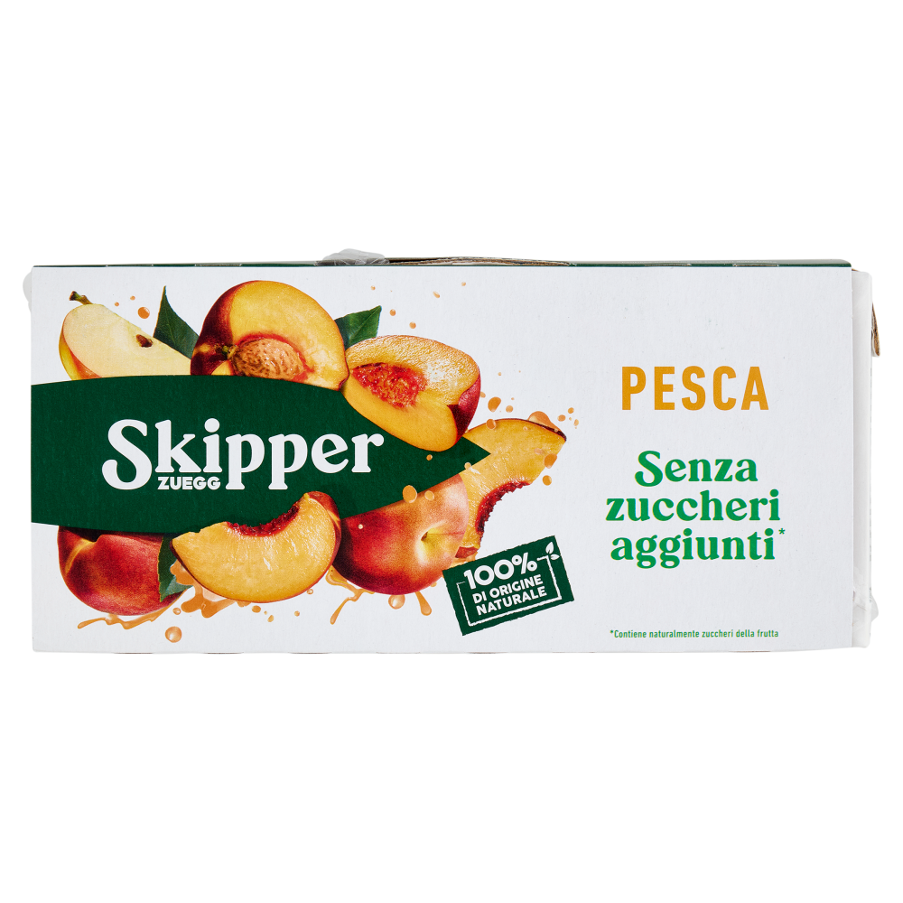 Zuegg Skipper Pesca Senza zuccheri aggiunti* 3 x 200 ml
