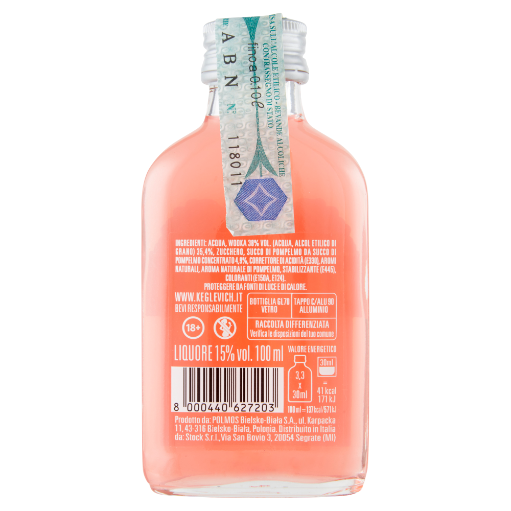 Keglevich Shottini Wodka & Pompelmo 100 ml