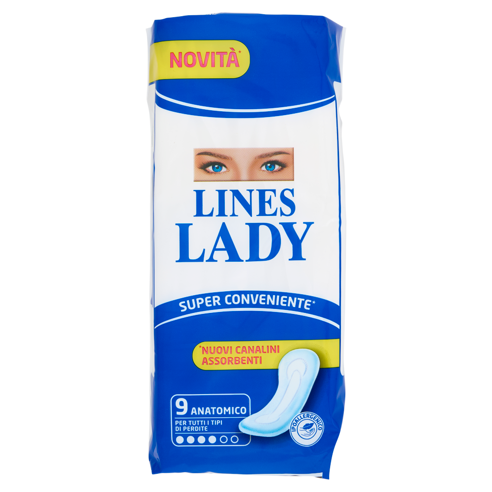Lines Lady Anatomico 9 pz