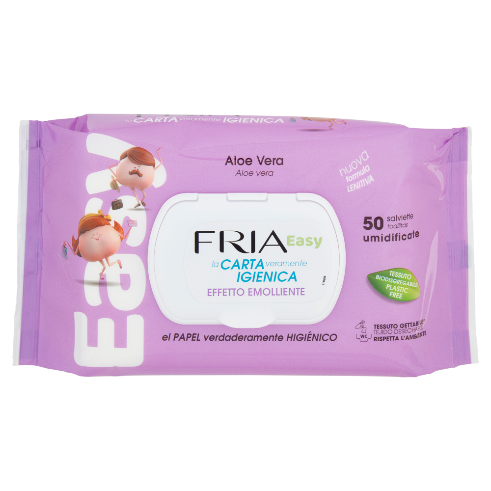 Fria Easy la Carta Veramente Igienica Effetto Emolliente 50 pz