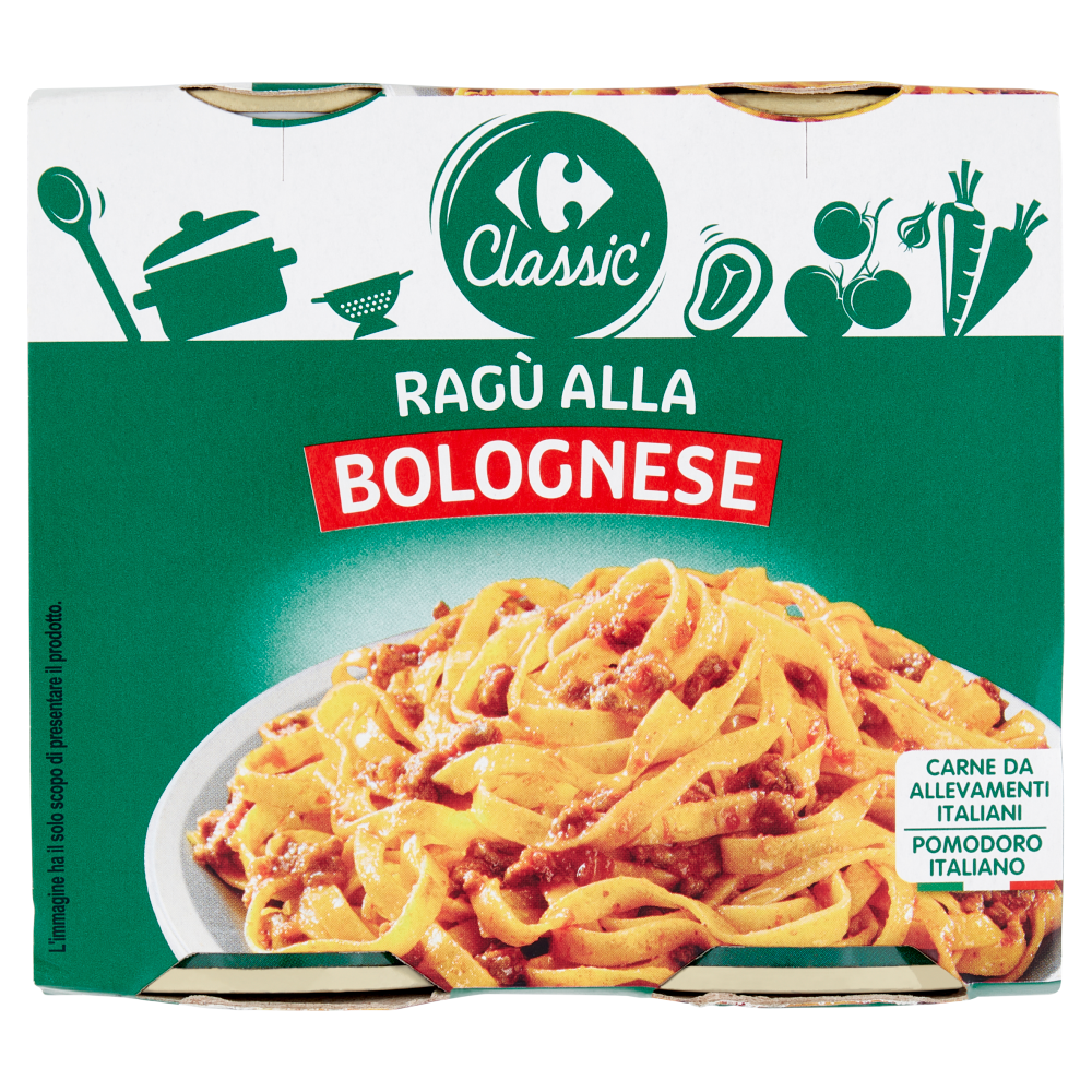 Carrefour Classic Ragù alla Bolognese 2 x 180 g