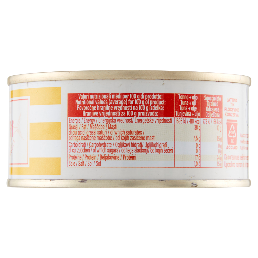 Capri Tonno all'Olio di Girasole 160 g