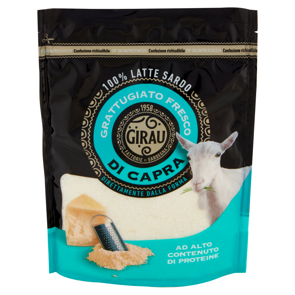 Girau Grattugiato Fresco di Capra 100% Latte Sardo 100 g