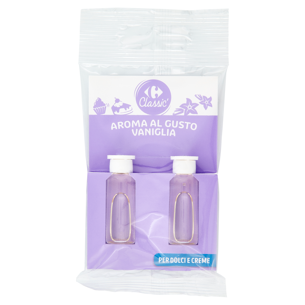 Carrefour Classic Aroma al Gusto Vaniglia 2 x 5 ml
