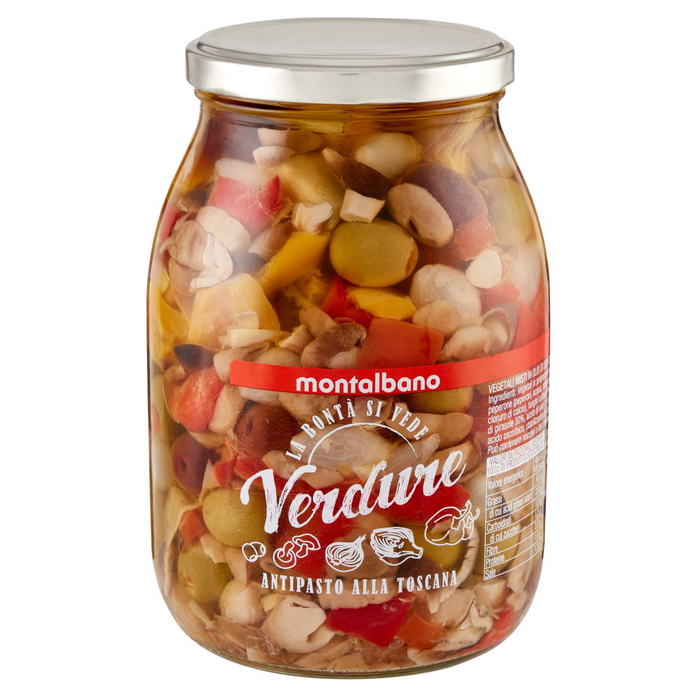 montalbano Verdure Antipasto alla Toscana 980 g