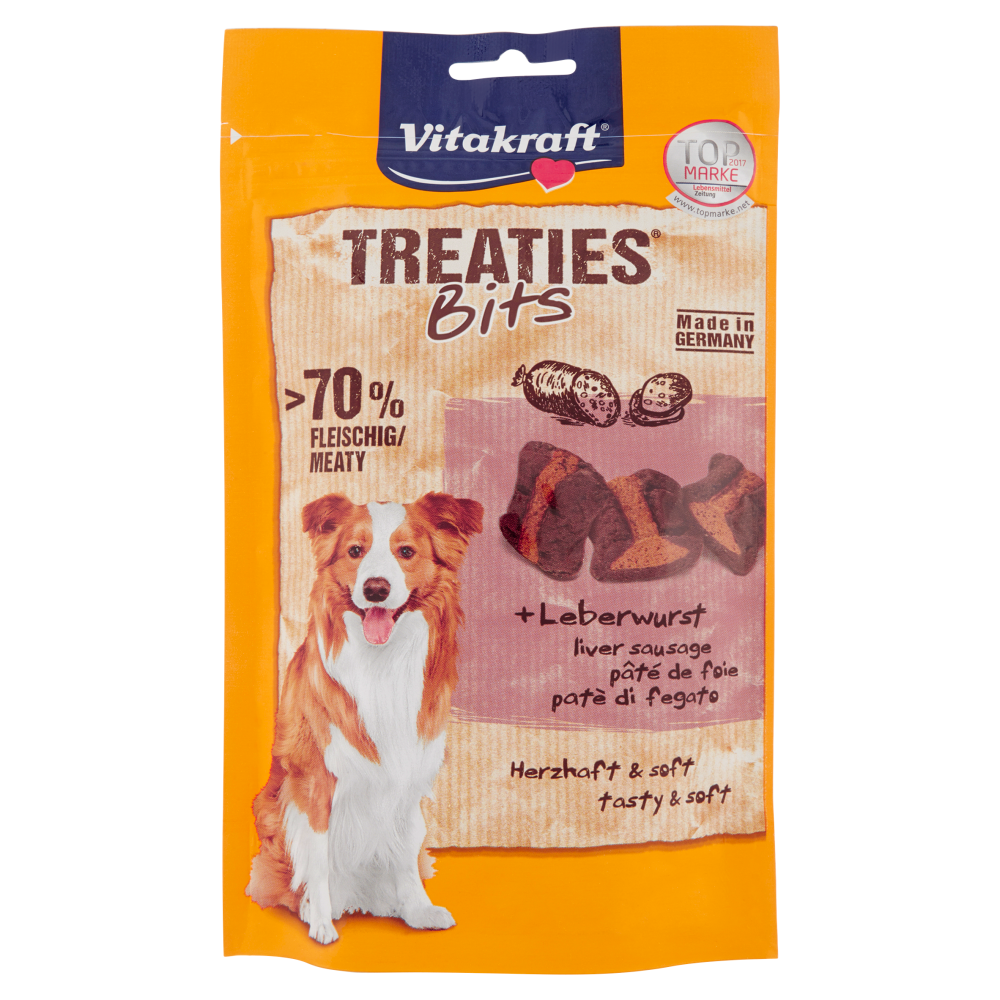 Vitakraft Treaties Bits + patè di fegato 120 g