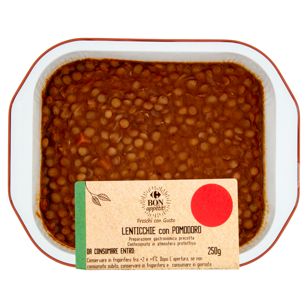 Carrefour Bon appétit! Lenticchie con Pomodoro 250 g