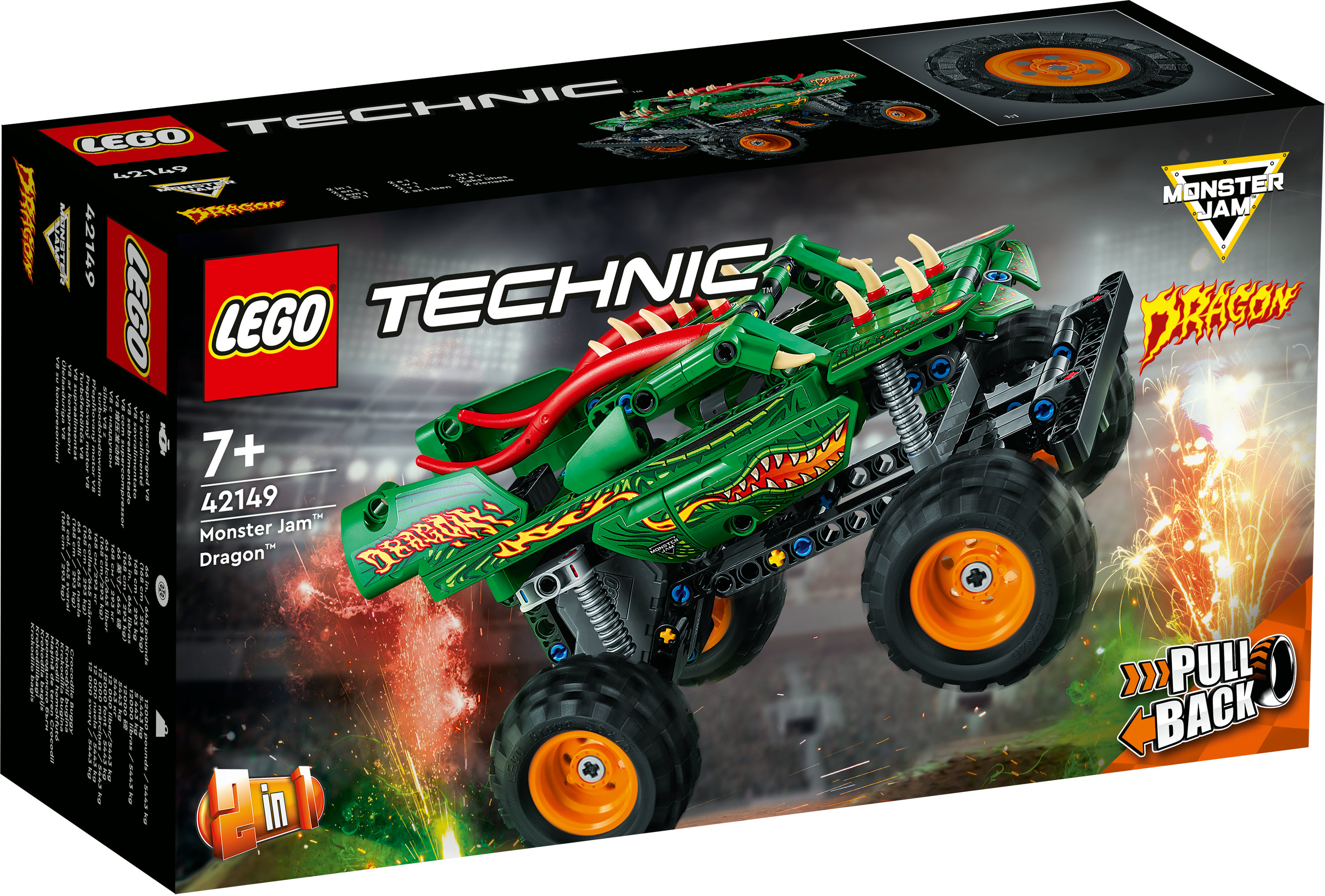 LEGO Technic Monster Jam&trade; Dragon&trade;