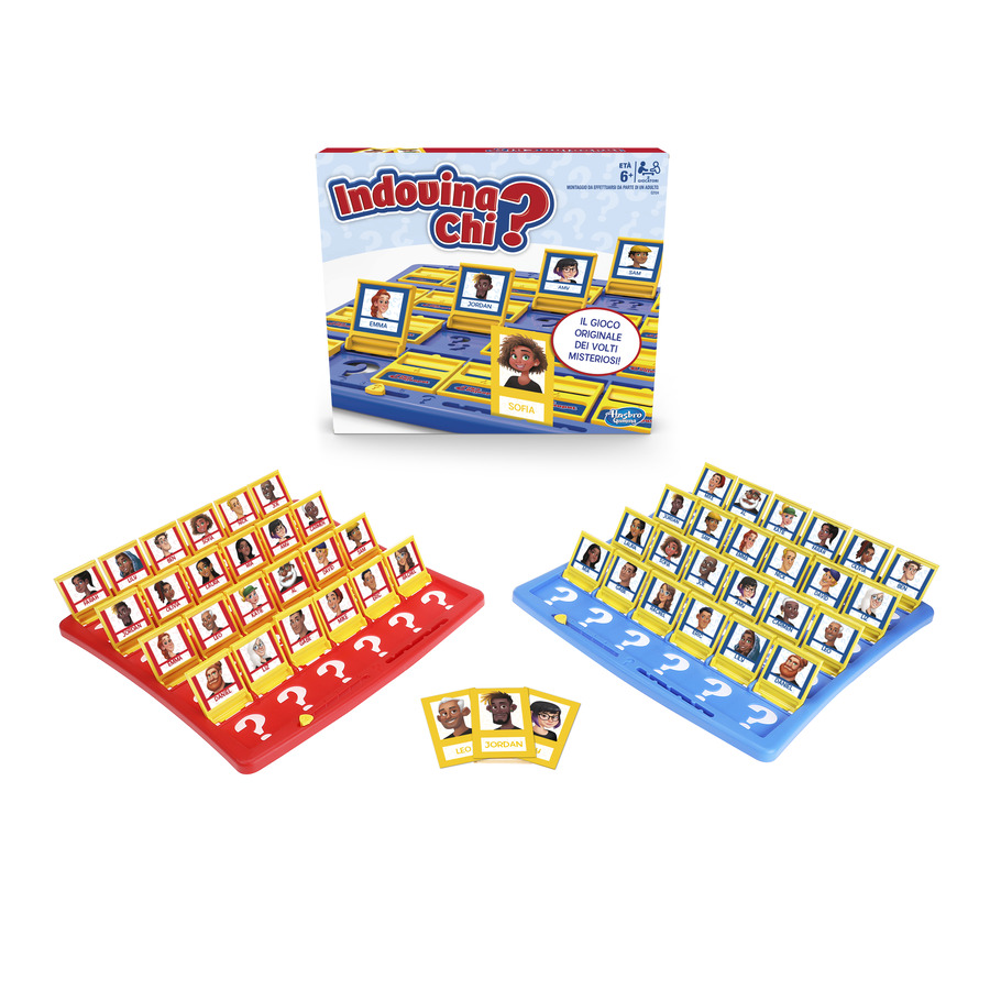 Hasbro Gaming Indovina Chi? (gioco in scatola Gaming - Versione in Italiano)