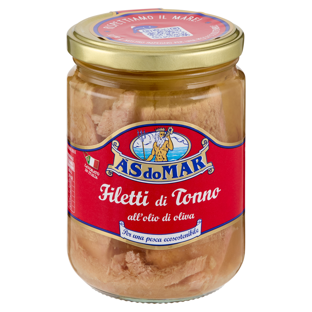 Filetti di Tonno all'olio di oliva 400 g