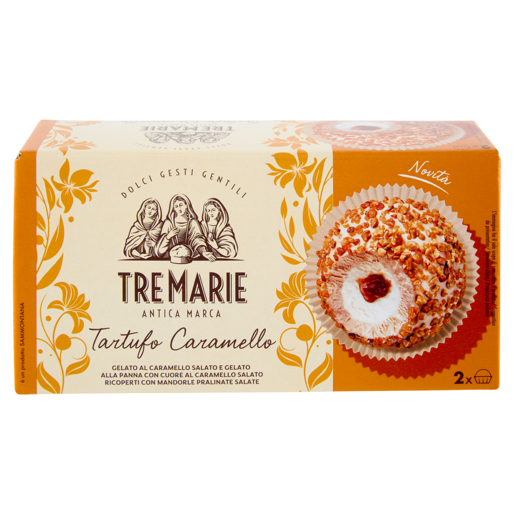 Tre Marie Tartufo Caramello 2 x 90 g