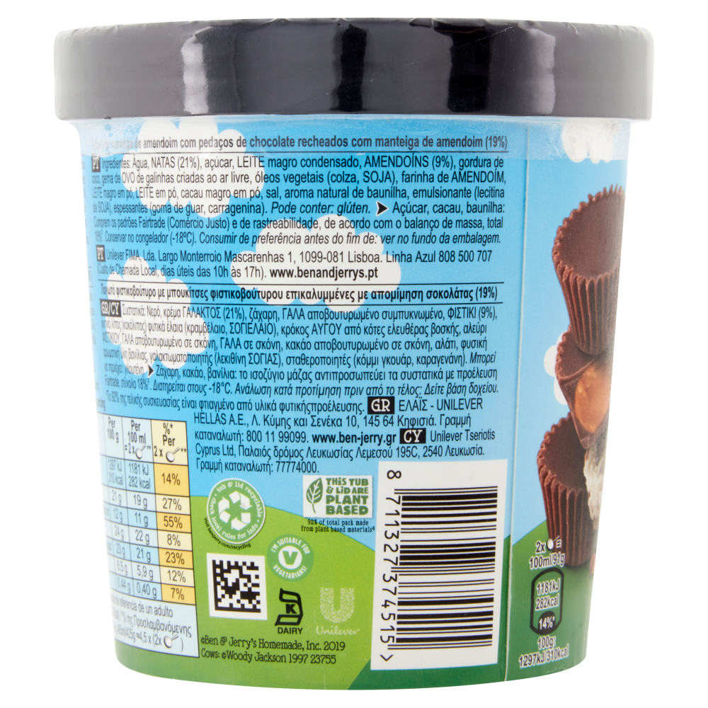 Ben & Jerry's Peanut Butter Cup 425 g