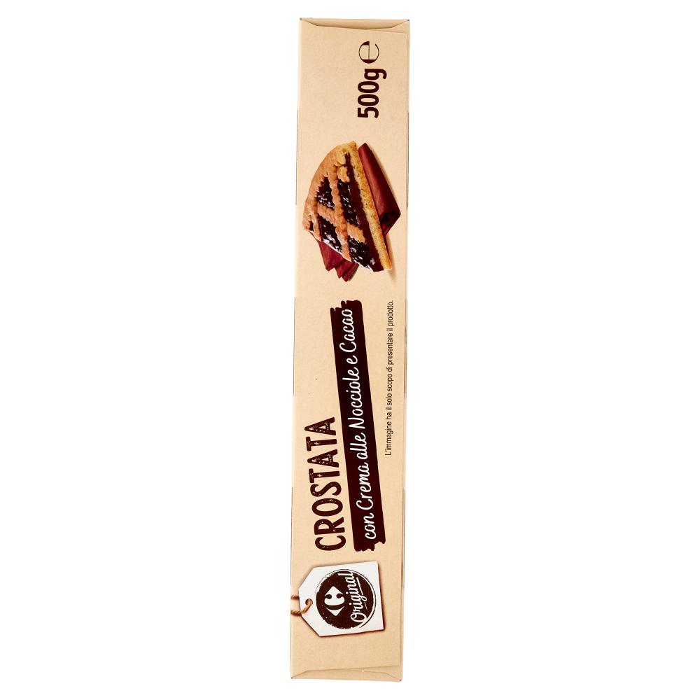 Carrefour Original Crostata con Crema alle Nocciole e Cacao 500 g
