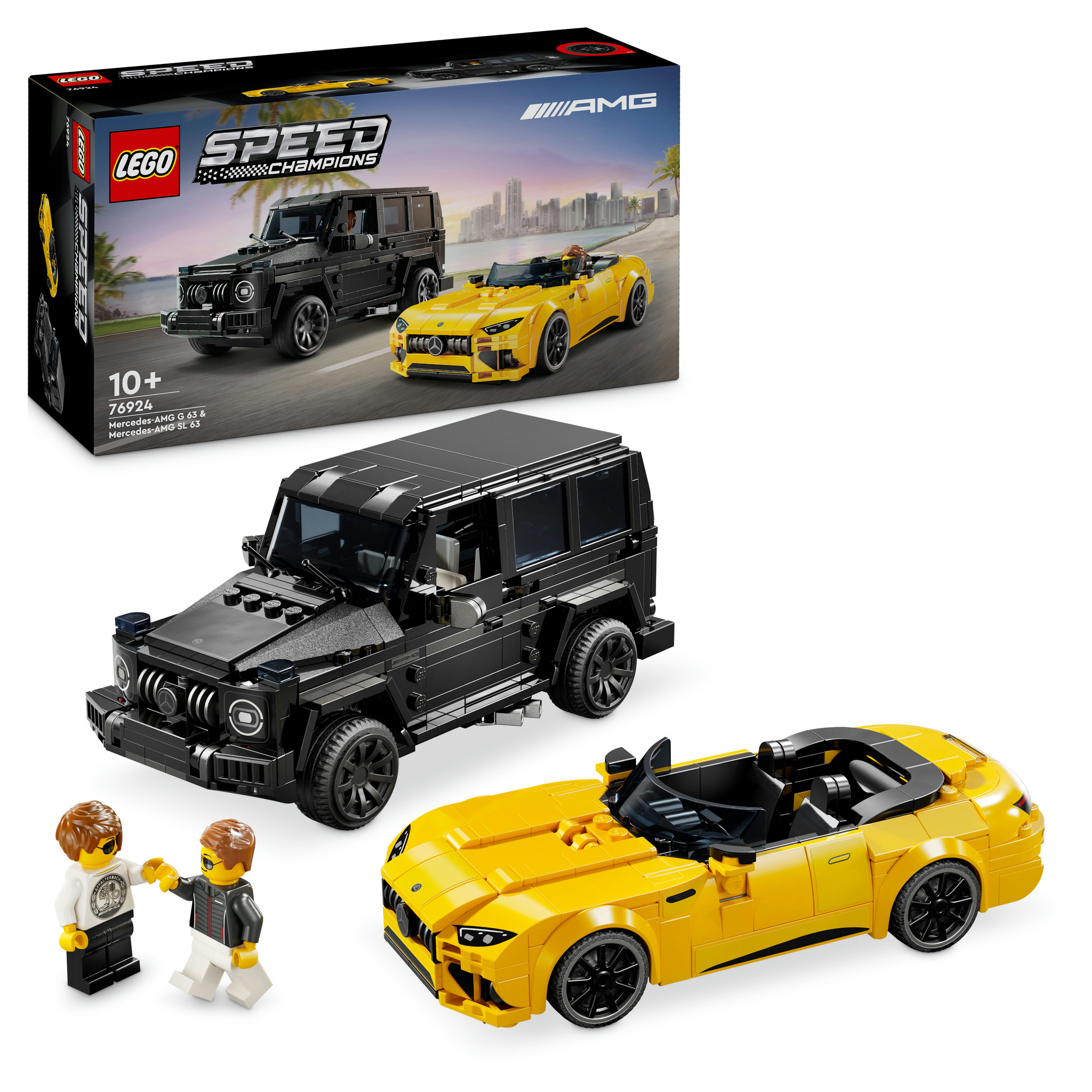 LEGO Speed Champions Mercedes-AMG G 63 e Mercedes-AMG SL 63
