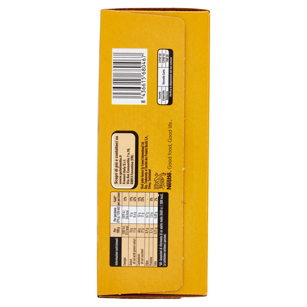 NESTLÉ Maxibon Cono di Croccante Biscotto Vaniglia e Caramello 4 x 79 g