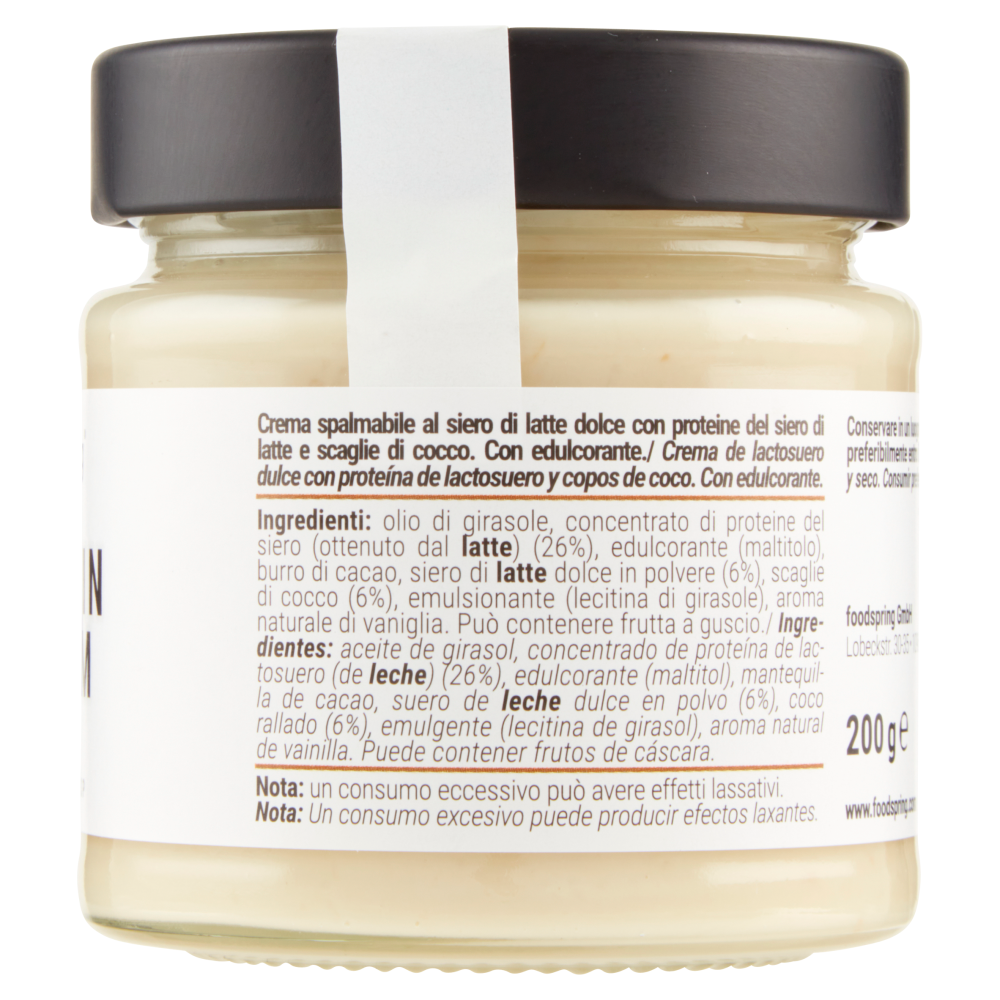 foodspring Protein Cream Cocco 200 g