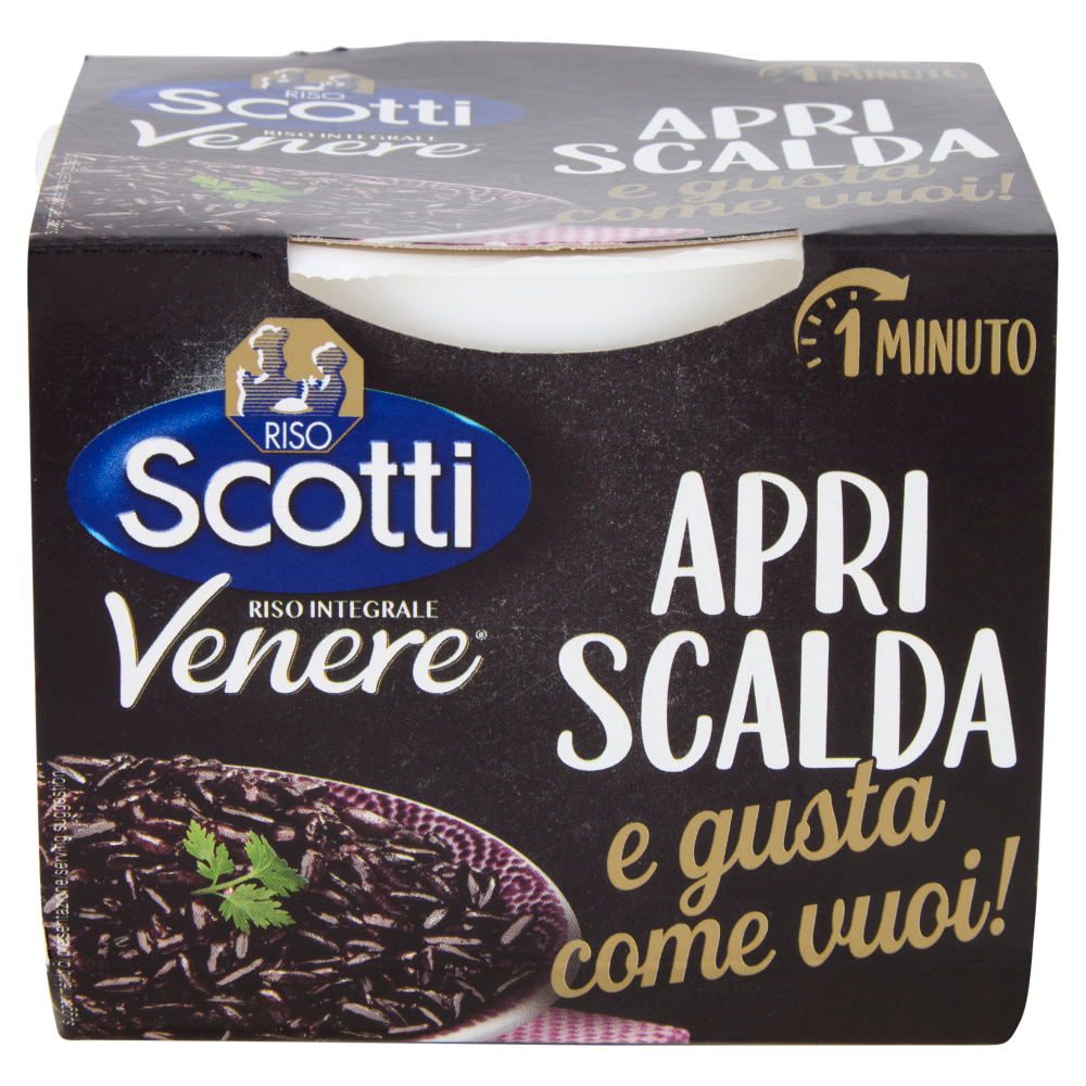 Riso Scotti Apri Scalda e gusta come vuoi! Riso Integrale Venere 200 g