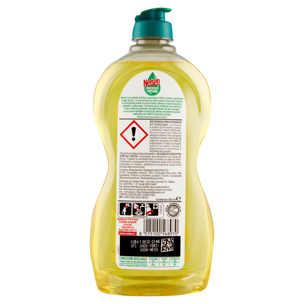 NELSEN Concentrato di Potere Limone 500ml