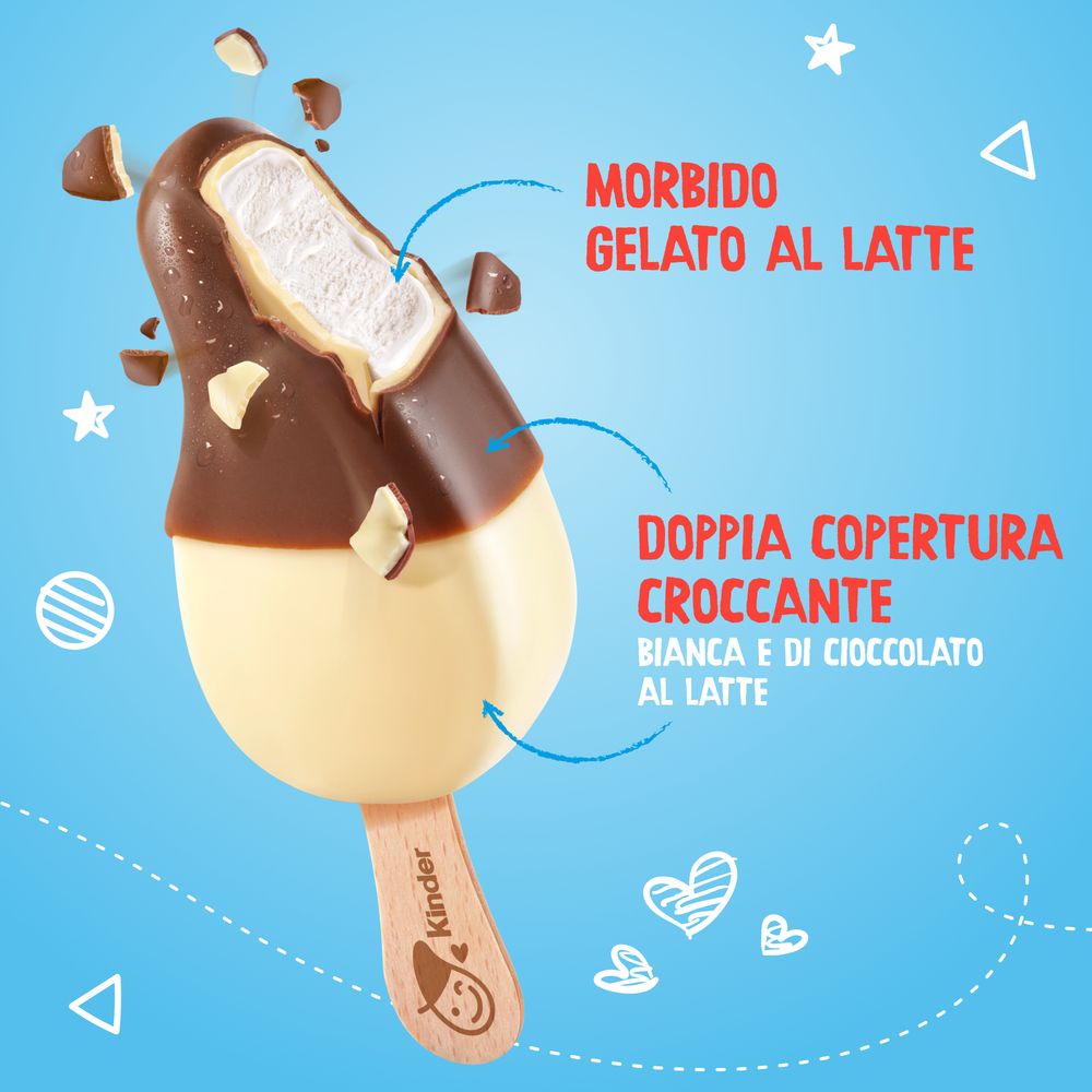 Kinder Chocolate ice cream 4 x 38 g