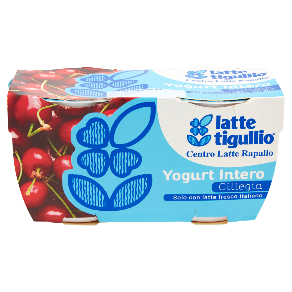 latte tigullio Yogurt Intero Ciliegia 2 x 125 g