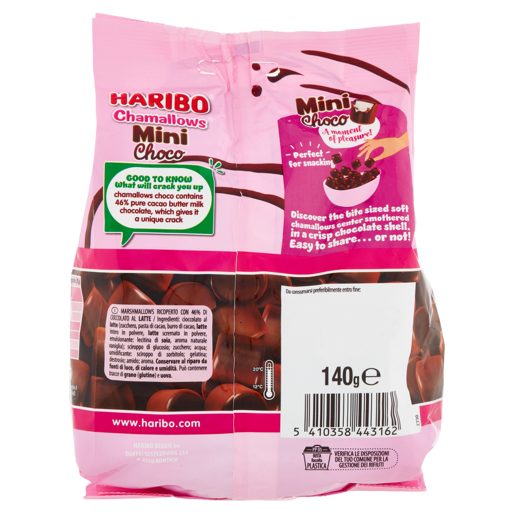 Haribo Chamallows Mini Choco 140 g
