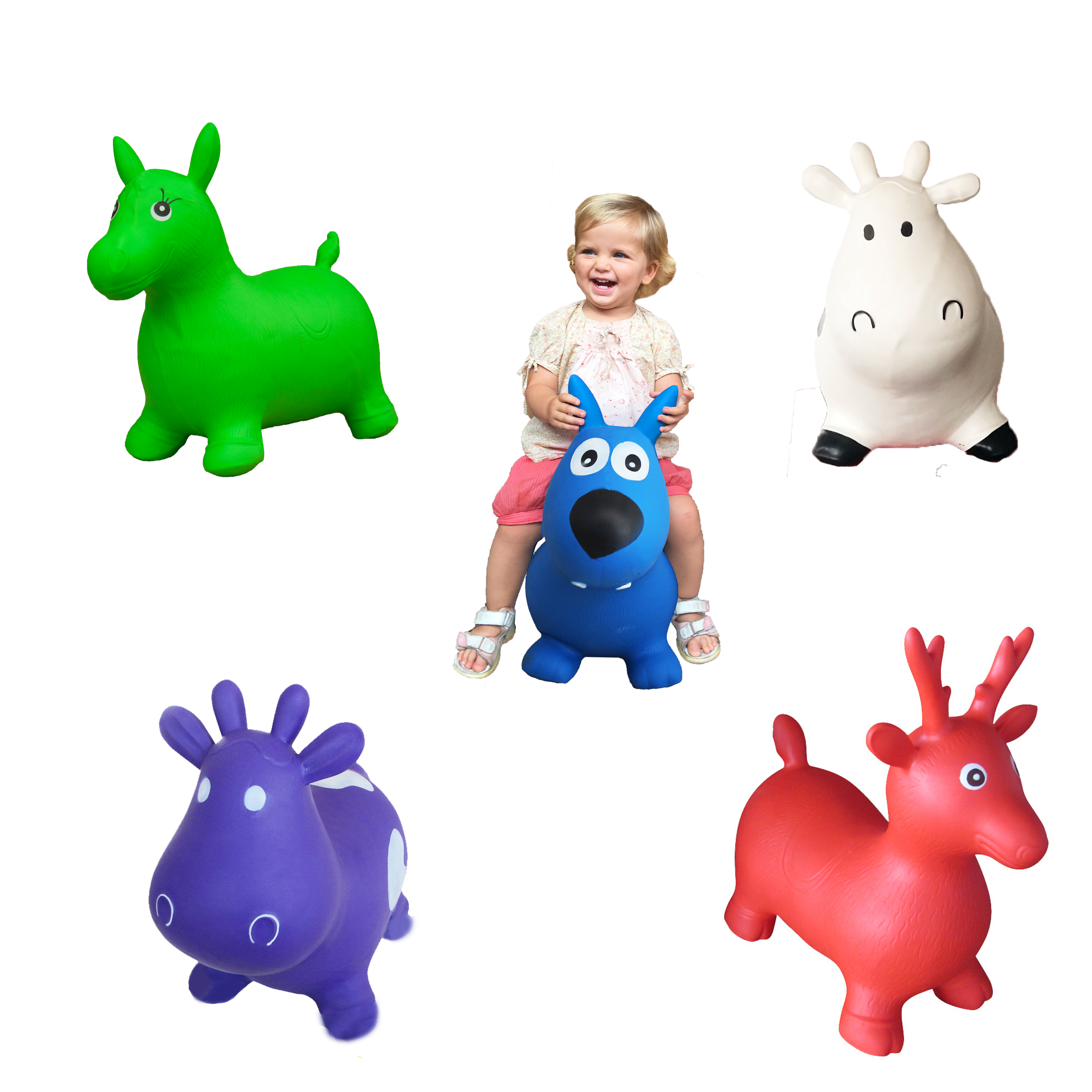 Happy Air Puppy Sciolti gioco gonfiabile