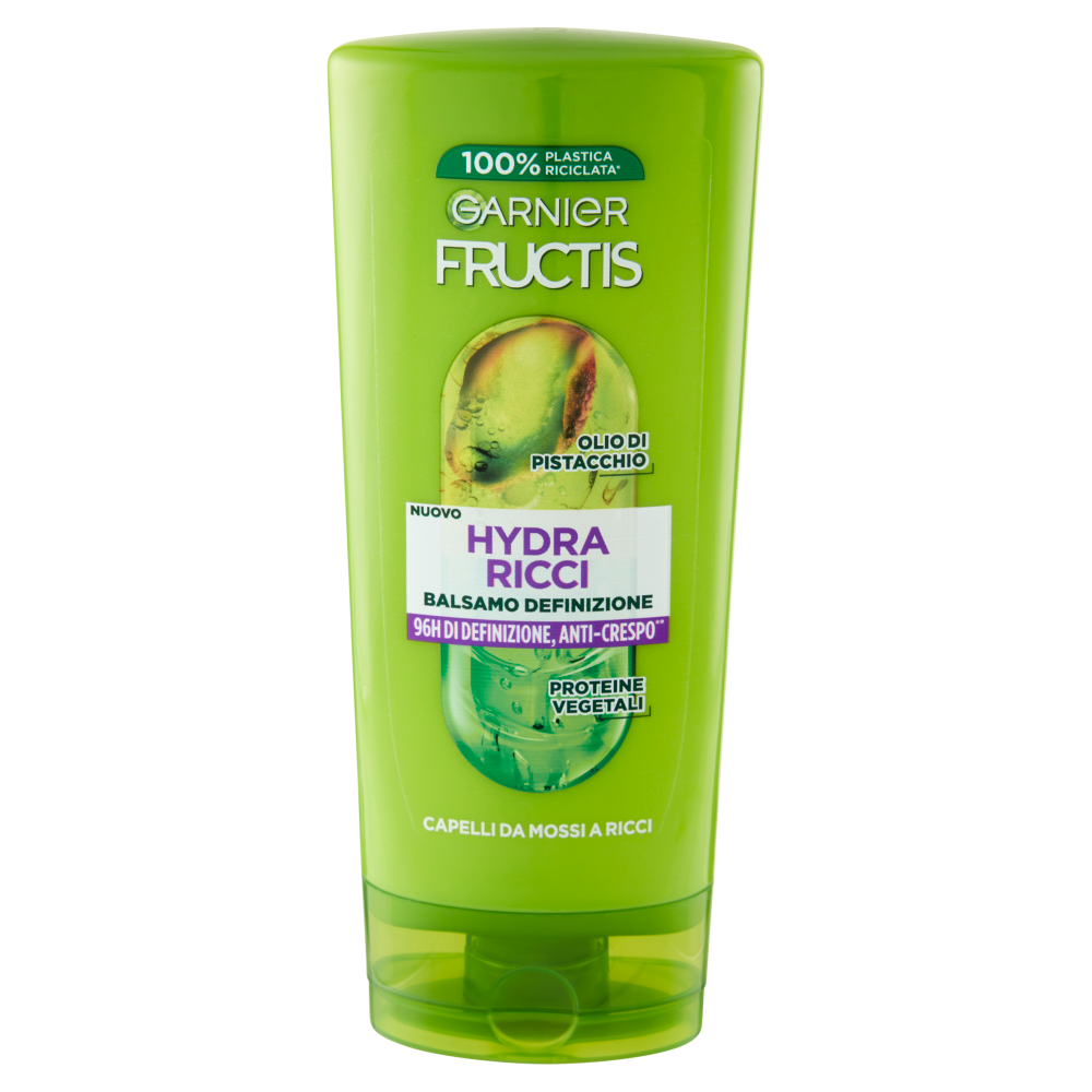 Garnier Fructis Balsamo Hydra Ricci, balsamo definizione per capelli da mossi a ricci, 200 ml
