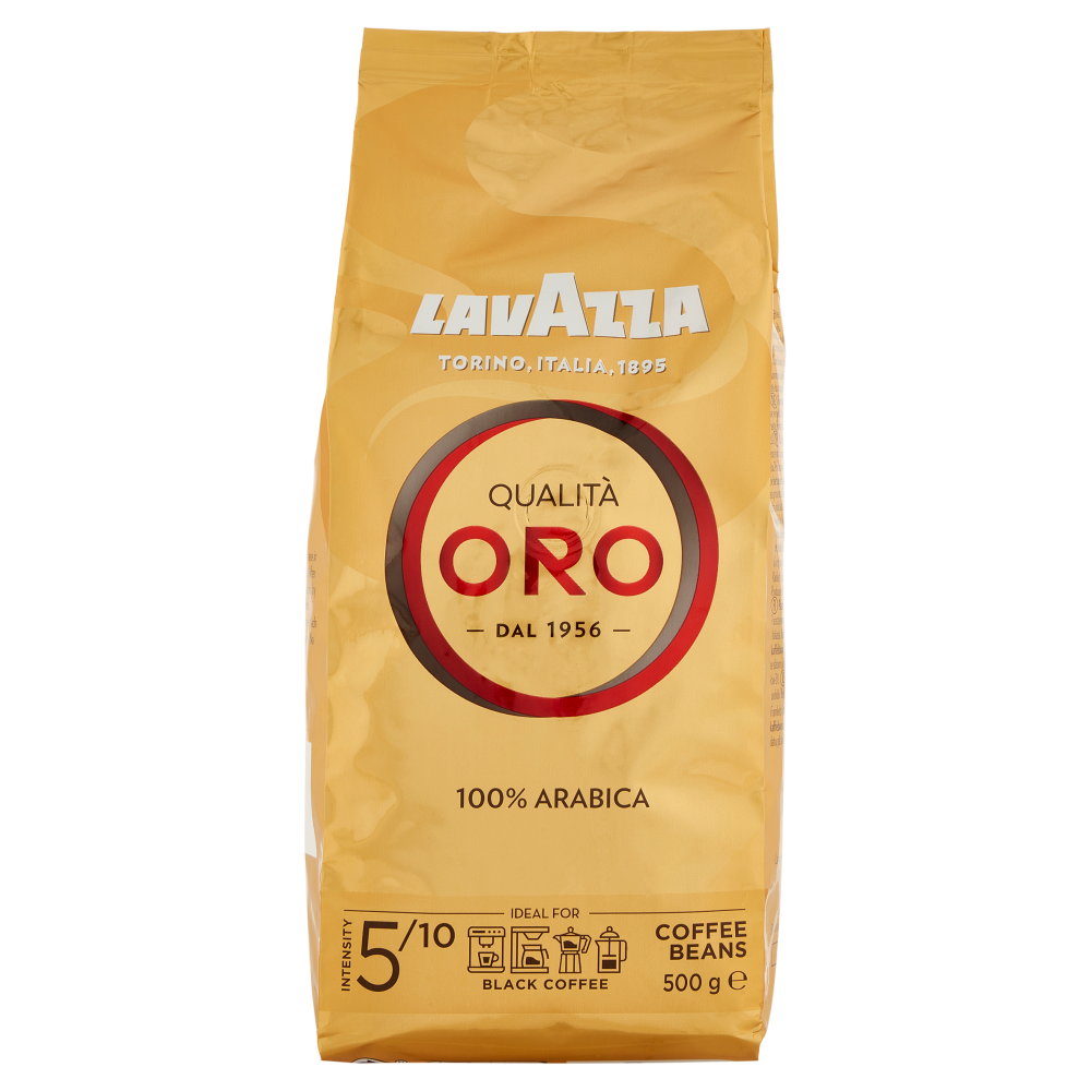 Lavazza Qualit&agrave; Oro 100% Arabica Coffee Beans 500 g