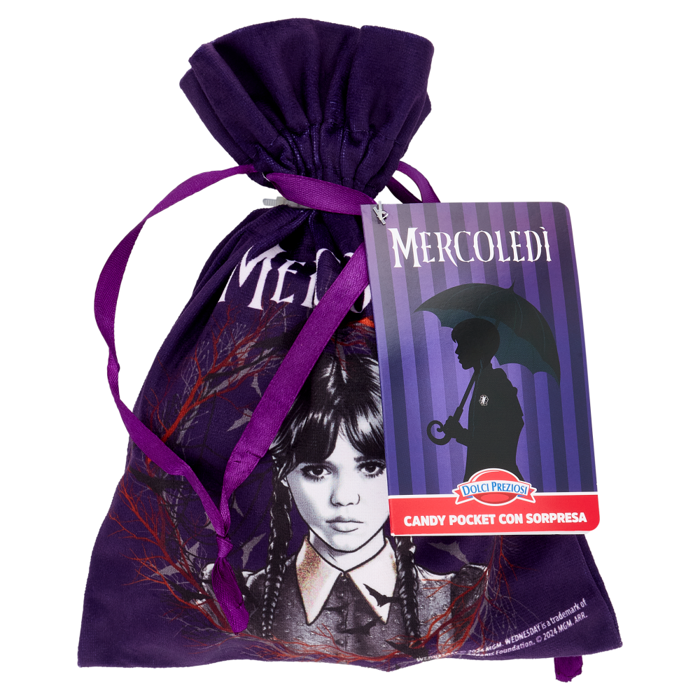 Dolci Preziosi Candy Pocket con Sorpresa Mercoledì 170 g