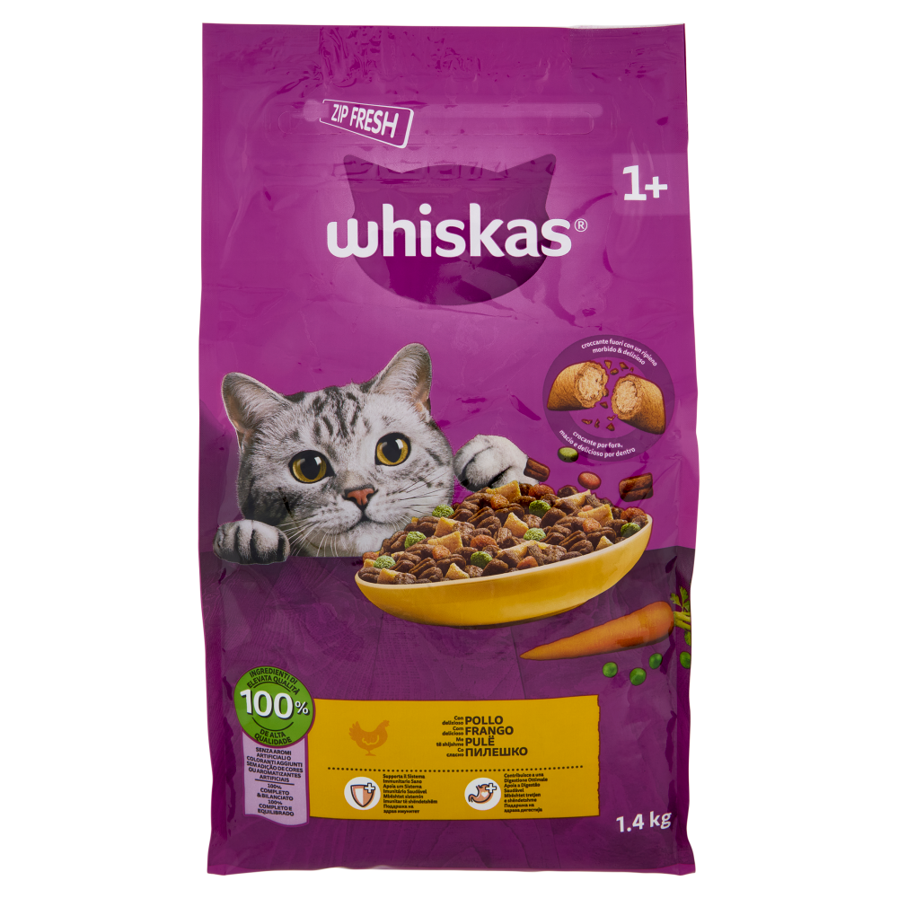 Whiskas Crocchette con delizioso Pollo 1.4Kg