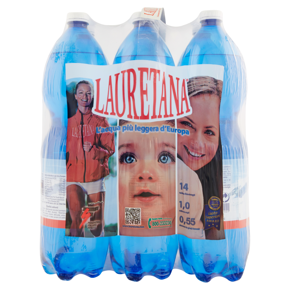 Lauretana frizzante 6 1500 ml