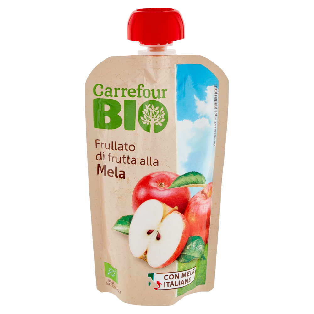 Carrefour Bio Frullato di frutta alla Mela 120 g
