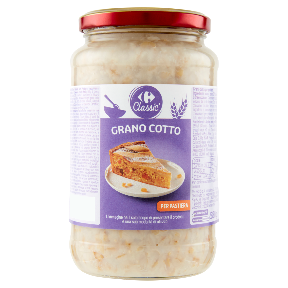 Carrefour Classic Grano Cotto 580 g