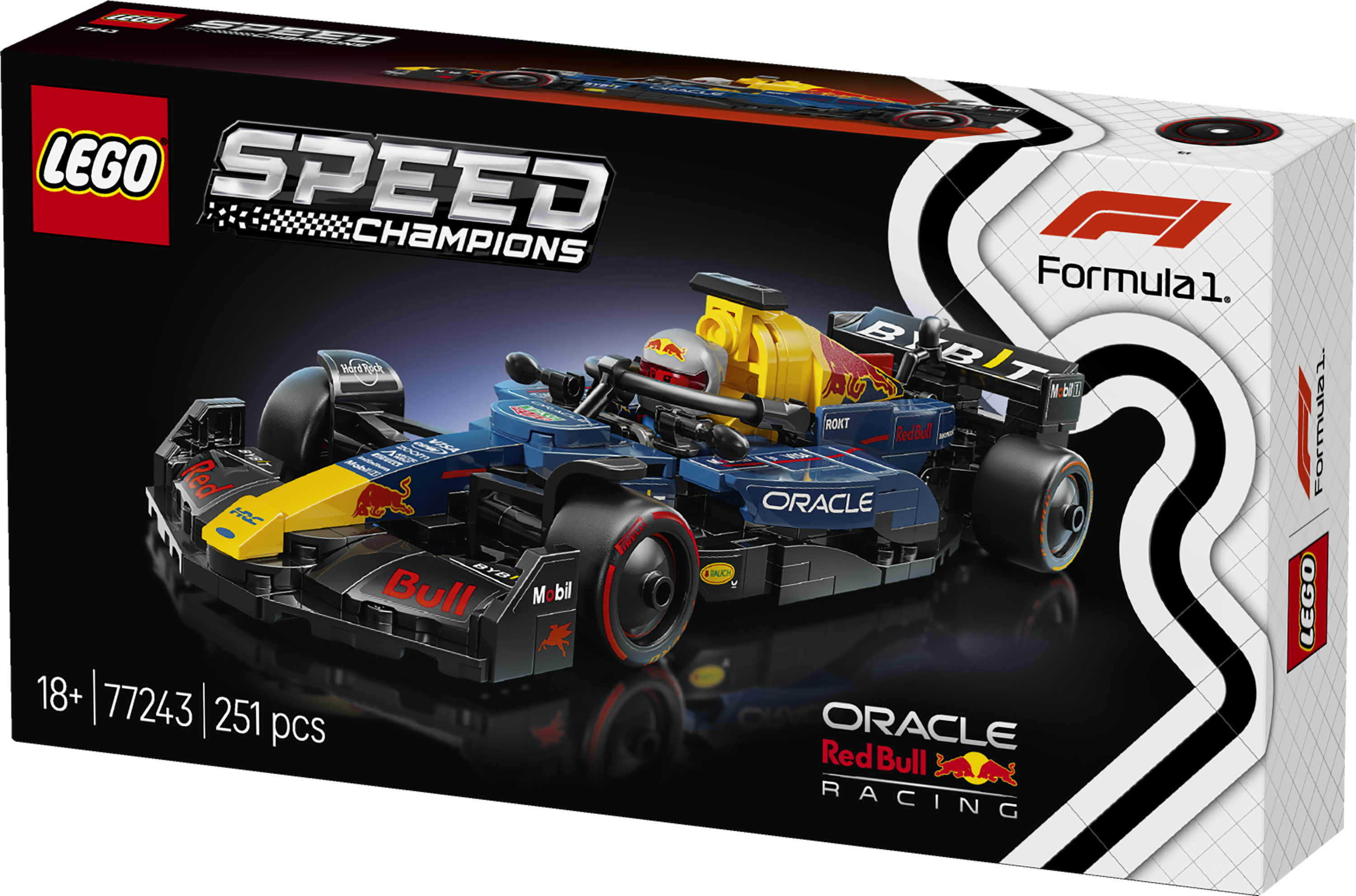 LEGO Speed Champions 77243 Auto da Corsa F1 Oracle Red Bull Racing RB20 Macchina da Collezione, Regalo Uomo, Donna e Adulti