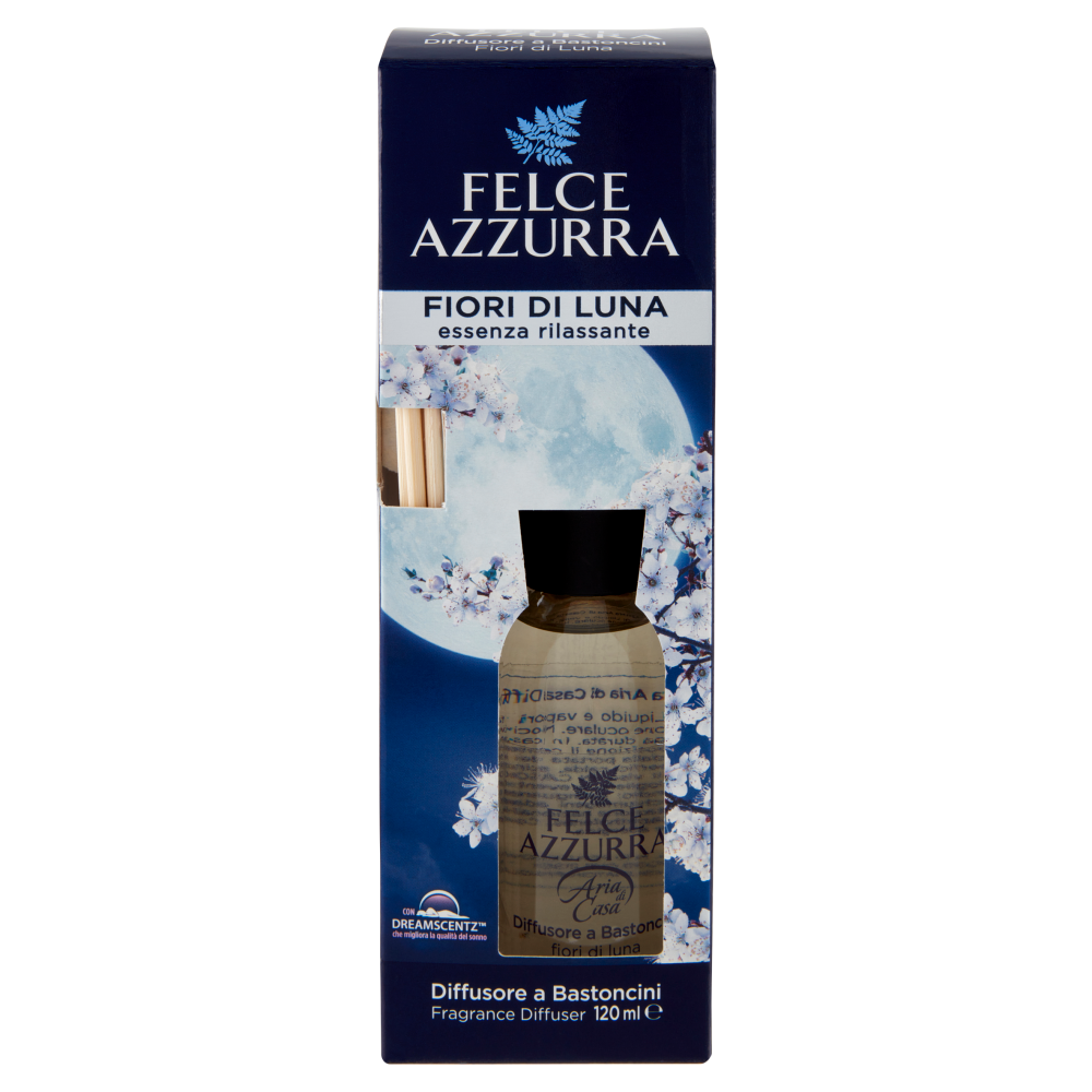 Felce Azzurra Aria di Casa Fiori di Luna Diffusore a Bastoncini 120 ml