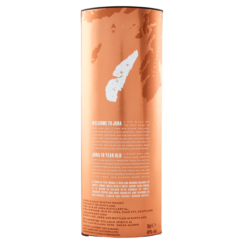Jura Single Malt Scotch Whisky Aged 10 Years 70 cl