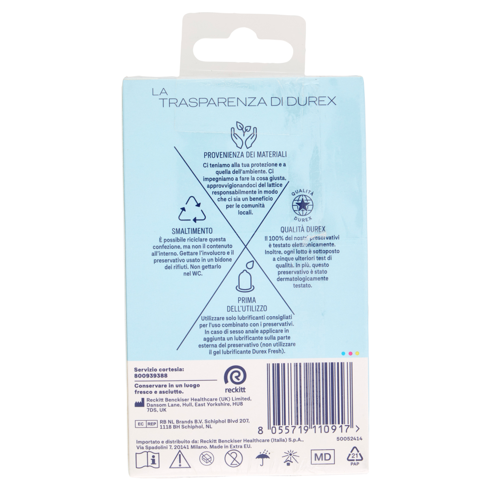 Durex Settebello Preservativi Forma Classica, 27 Profilattici