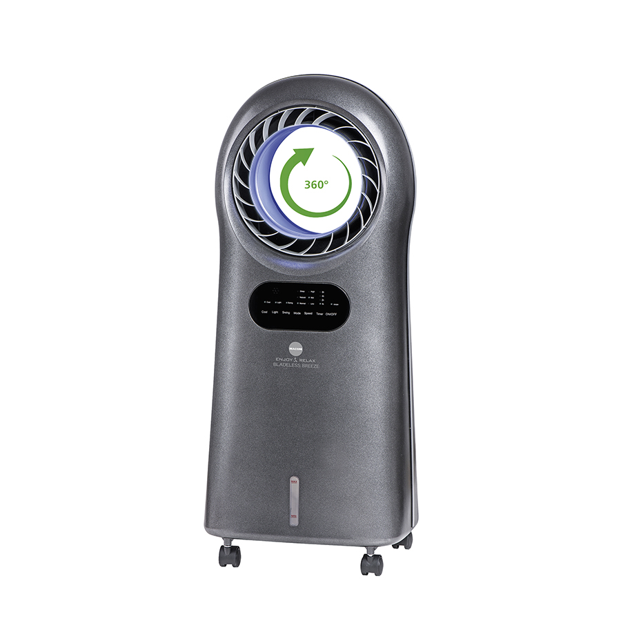 Macom Enjoy & Relax Bladeless Breeze Raffrescatore evaporativo