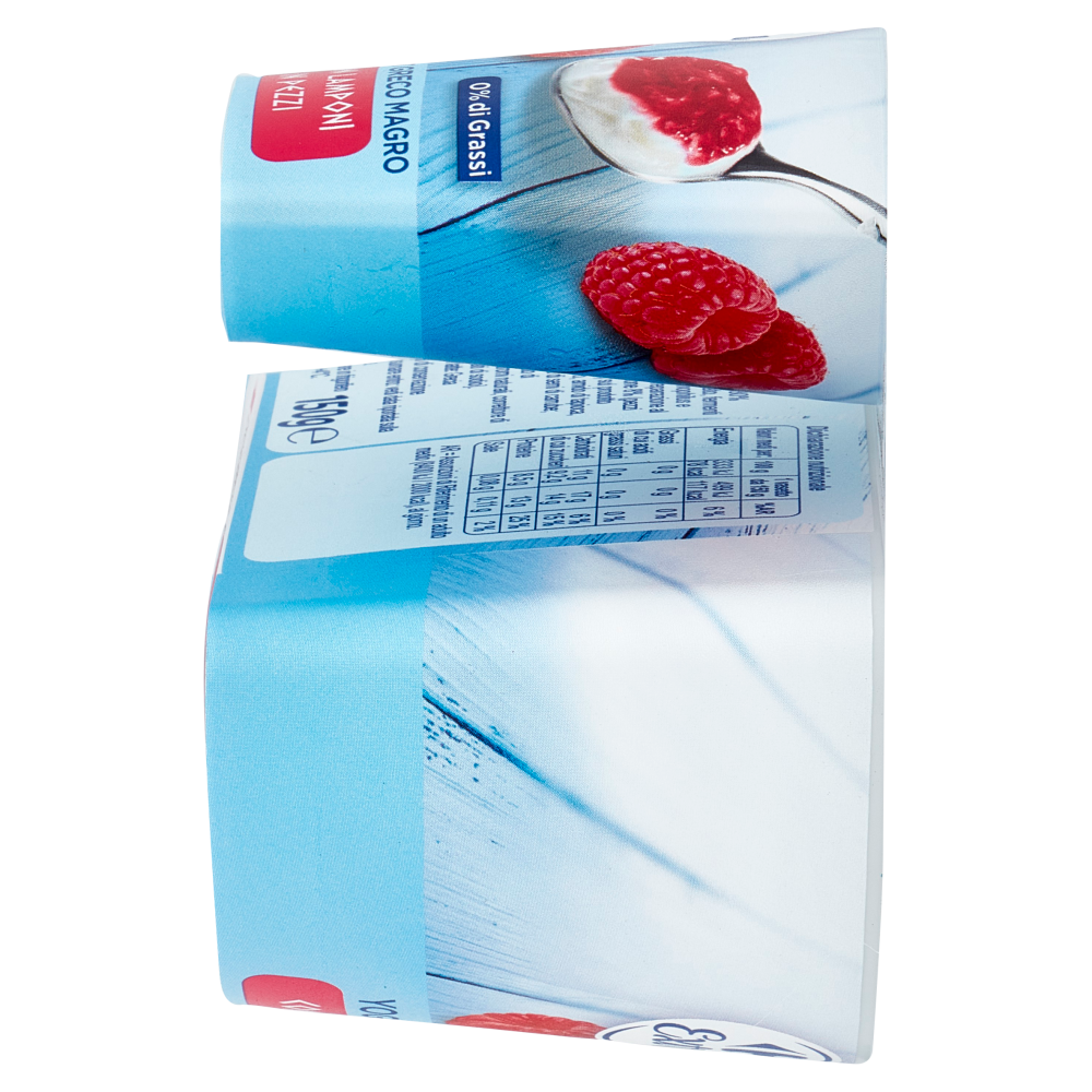 Carrefour Extra Yogurt Greco Magro con Lamponi in Pezzi 150 g