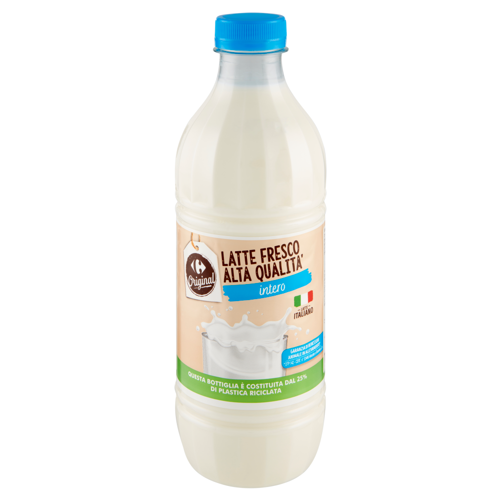 Carrefour Original Latte Fresco Alta Qualità intero 1000 ml