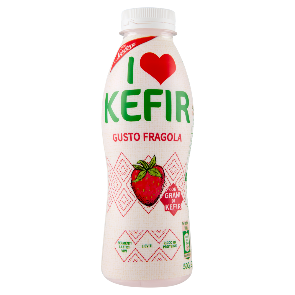 SVELTESSE I Love Kefir Gusto Fragola 500 g