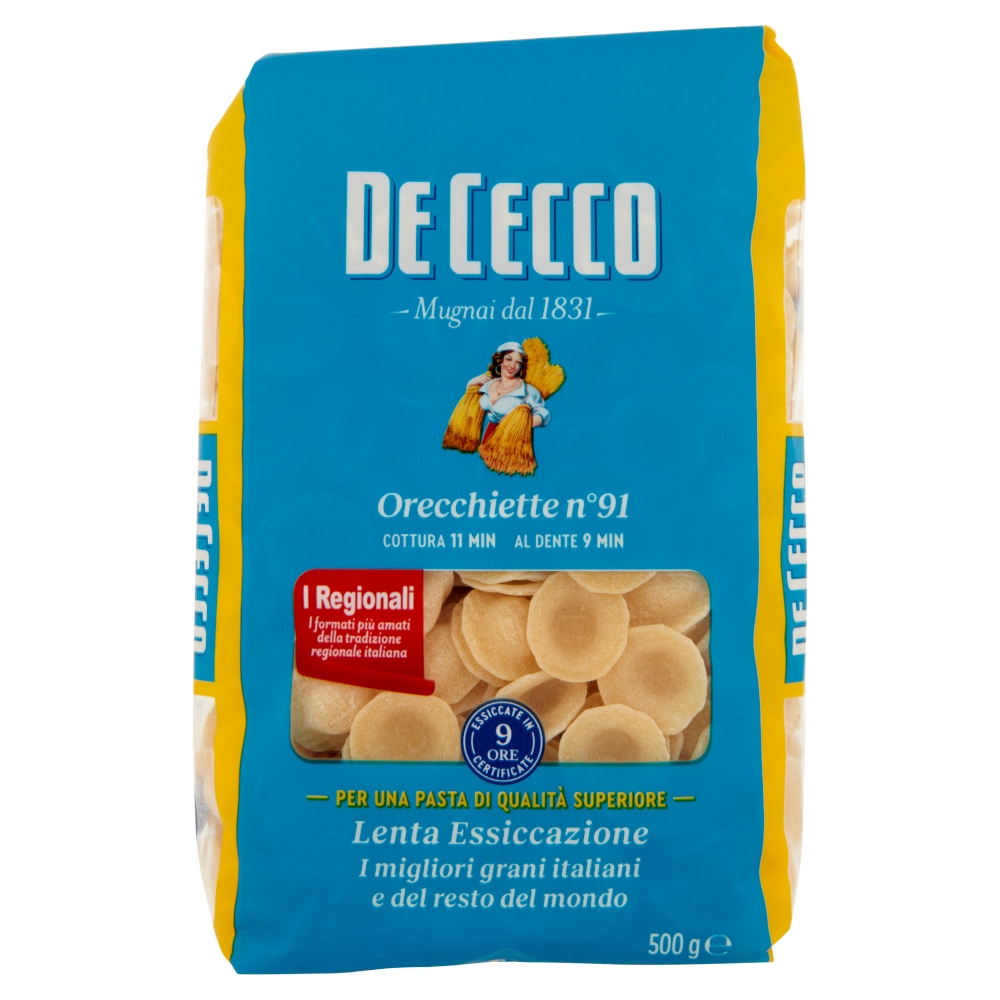De Cecco Orecchiette n&deg;91 500 g