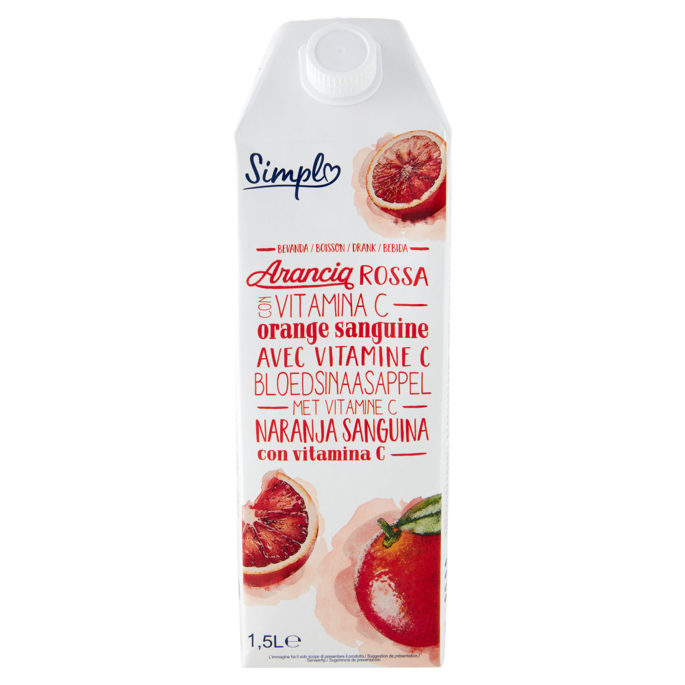 Simpl Bevanda Arancia Rossa con Vitamina C 1,5 L