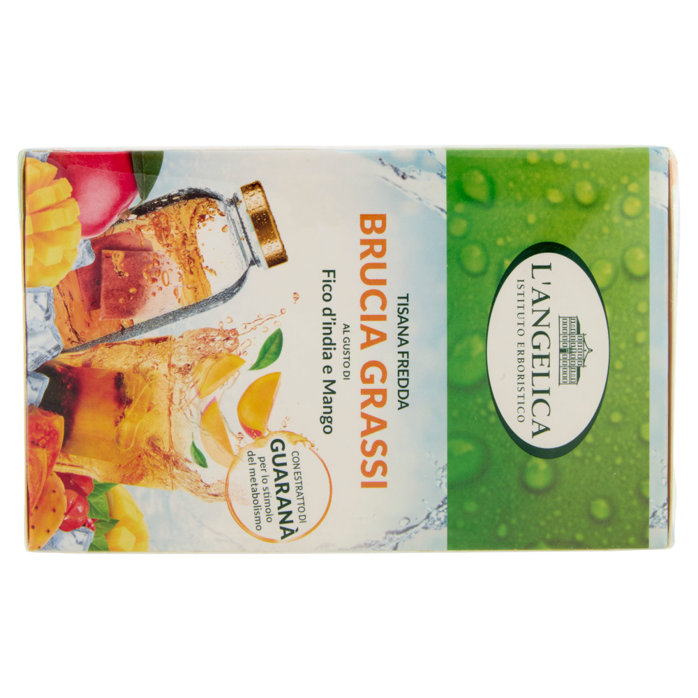L'Angelica Tisana Fredda Brucia Grassi al Gusto di Fico d'India e Mango 18 Filtri 36 g