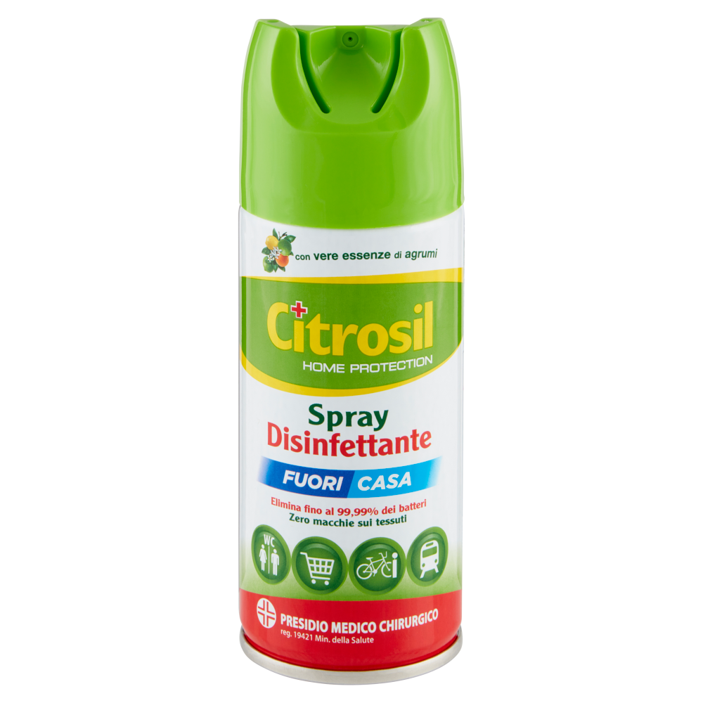 Citrosil Home Protection Fuori Casa Spray Disinfettante, 100ml