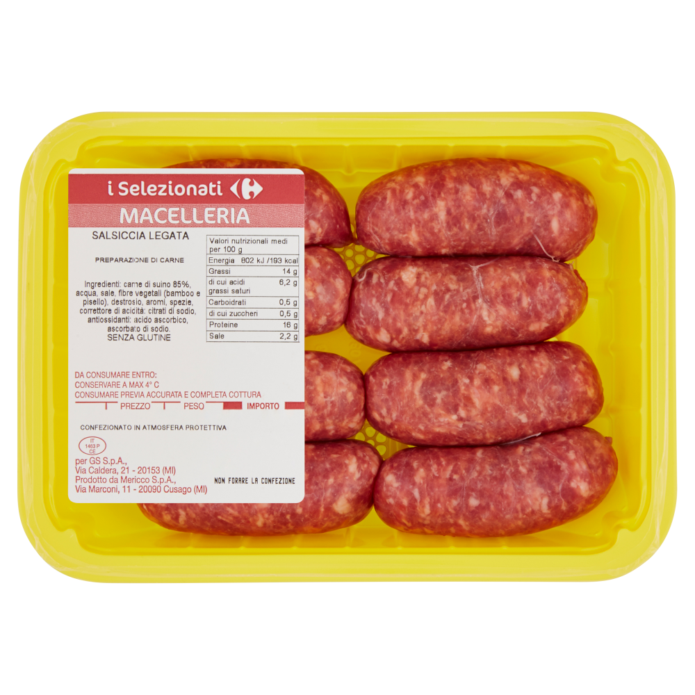 i Selezionati Carrefour Macelleria Salsiccia Legata